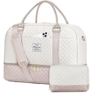 Travel Duffle Bag Weekender for Women: Travel Duffel Bag Carry-On Overnight Bag